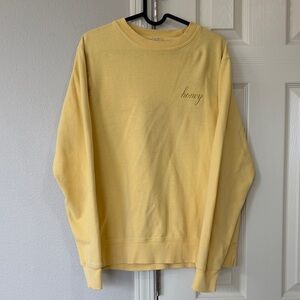 Brandy Melville Honey 🍯 sweatshirt